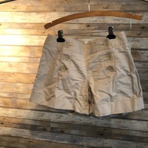 Express khaki sailor shorts